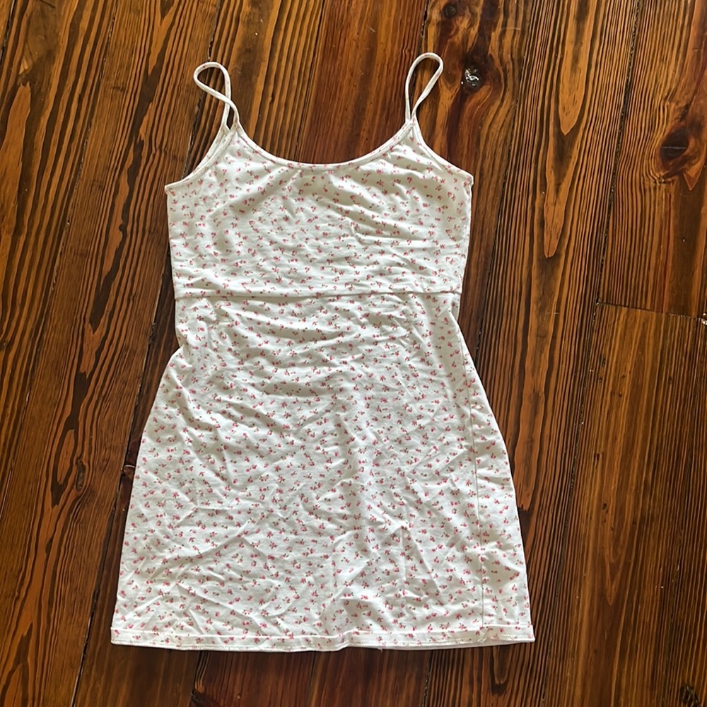 Brandy Melville floral slip dress